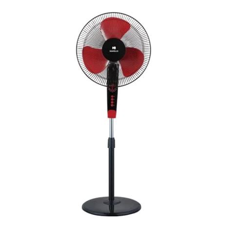 Havells Augusta 400mm Pedestal Fan Black Red Wholesale Price Online ...