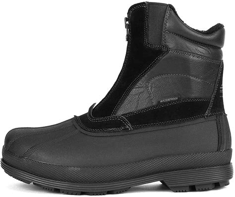 NORTIV8 Mens Winter Warm Insulated Waterproof Snow Boots Hiking Winter ...