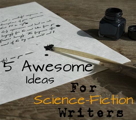 Writer’s Block? 5 Ideas for Science-Fiction Writers - HobbyLark