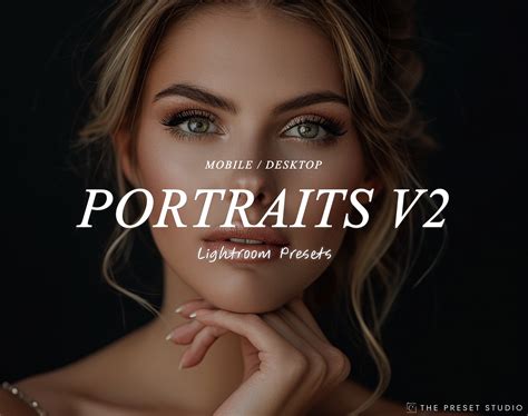PORTRAIT Lightroom Presets, Perfect Skin, Glow Presets, Studio Presets ...