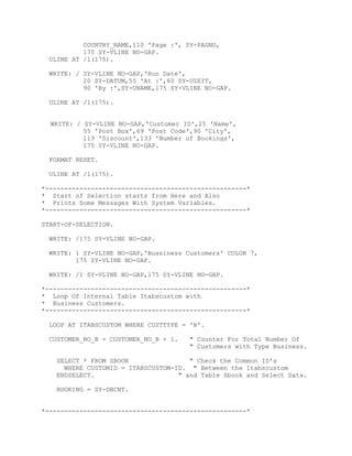 Image result for Using System Name in SAP ABAP Report Program