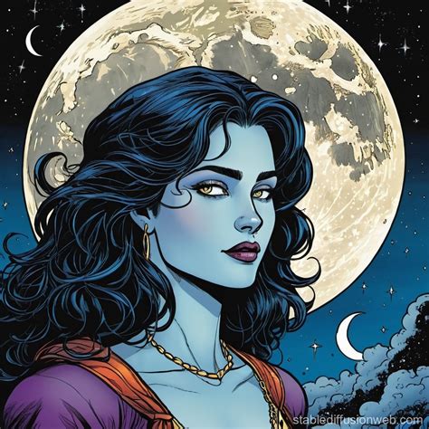 lunar phase tattoo Prompts | Stable Diffusion Online