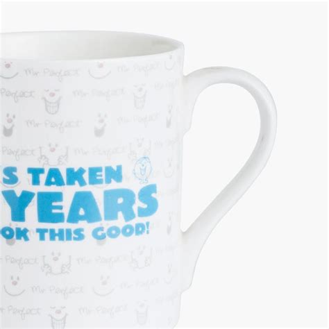 Buy CLAY CRAFT Multicolour Printed Ceramic Milk Mug - 370ml - Set Of 2 ...