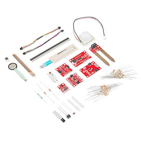 SparkFun Sensor Kit - 17 Unique sensors Includes 4 Qwiic Boards for ...