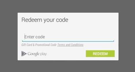 Image result for Code Promo Google Play Store