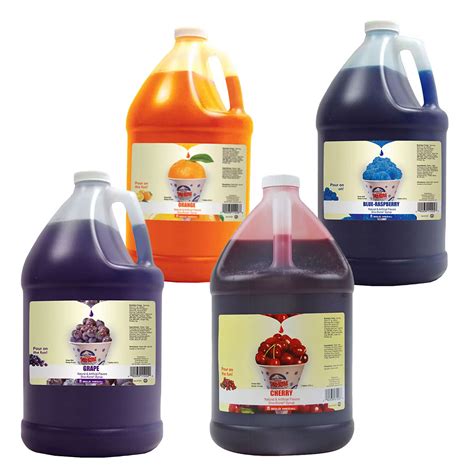 Snow Cone Syrup - Nut-tos