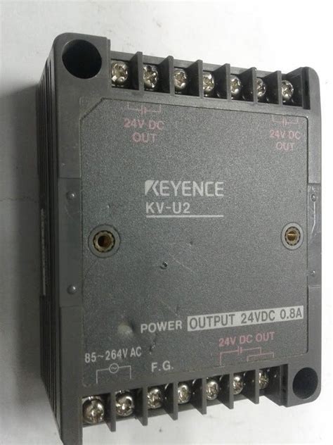 Keyence KV-U2 AC Power Supply 85-264VAC KVU2 PLC power supply #KEYENCE ...