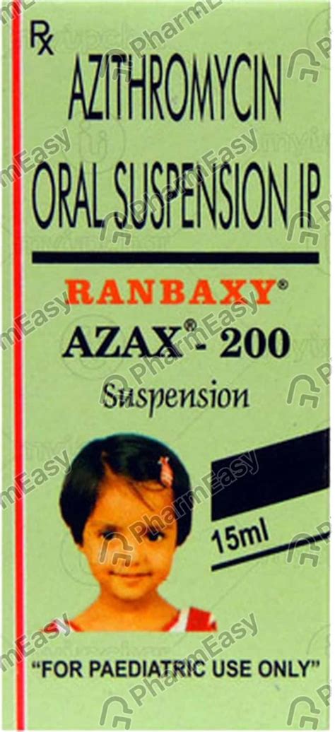 Azipar 200 MG/5ML Suspension (15): Uses, Side Effects, Price, Dosage ...