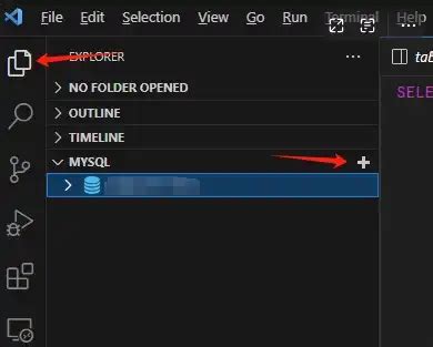 Image result for MySQL Server Extension Connect in Visual Code