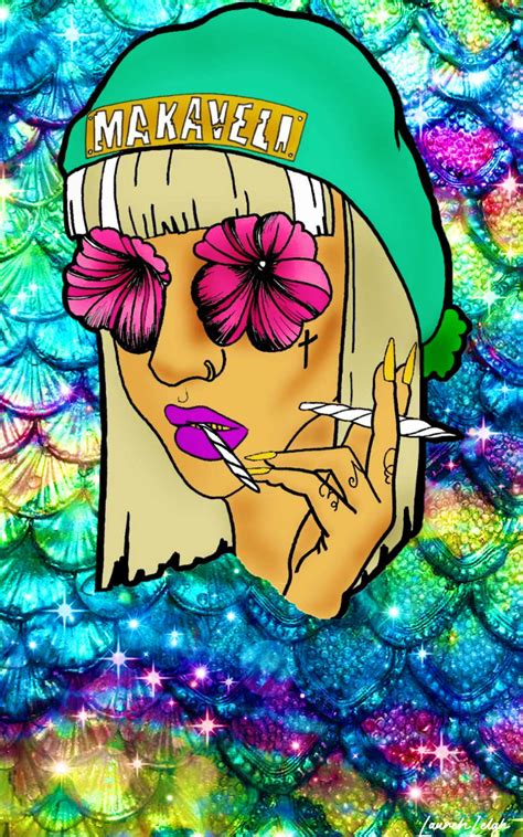 Download Smoking Weed Getting High Art Wallpaper | Wallpapers.com