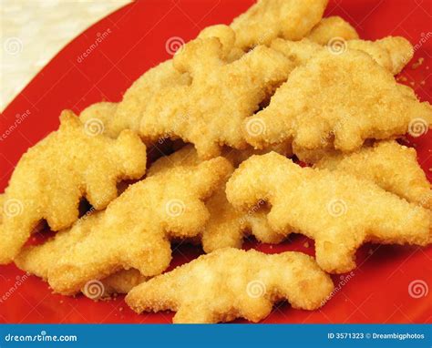 Dinosaur Nuggets 2 stock image. Image of dinosaur, crumbs - 3571323