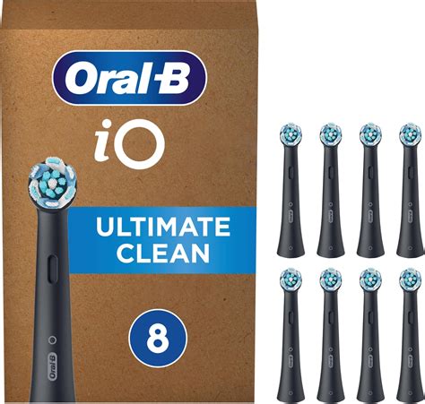 Amazon.com : Oral-B iO Ultimate Cleaning Electric Toothbrush Heads, 8 Pieces, Ultimate Tooth ...