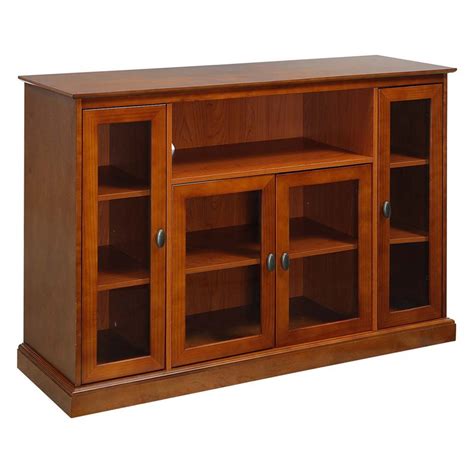 Buy Summit Highboy TV Stand for TVs up to 60" Cherry - Breighton Home ...