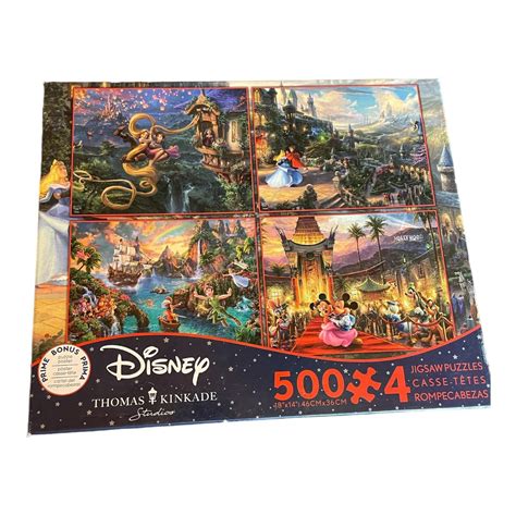 Thomas Kinkade Disney Puzzles