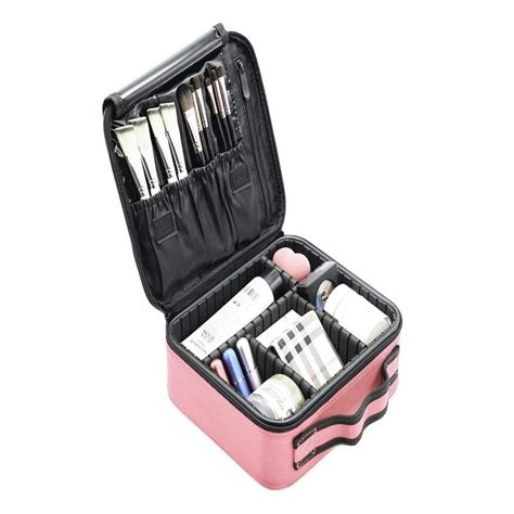 Buy House of Quirk Travel Makeup Cosmetic Storage Case -Small Light ...