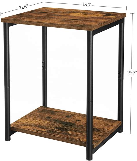 Side Tables : End Table, Side Table with Storage Shelf – Studio GKW