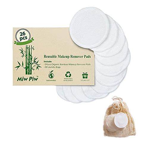 Buy Reusable Cotton Pads Face Pack Set 26 - Washable Makeup Remover ...