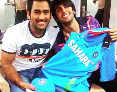 Ranveer Singh Shares Fanboy Pictures With Captain Cool MS Dhoni