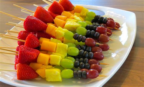 fruit kebab pictures