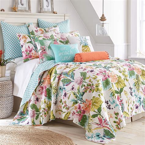 Levtex Home - Malana Quilt Set - Full/Queen Quilt + Two Standard Pillow ...