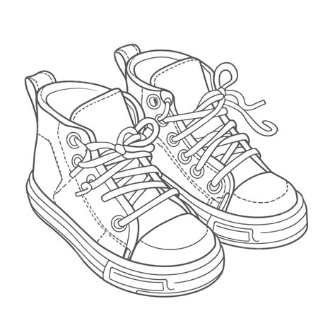 Shoe Outline Printable