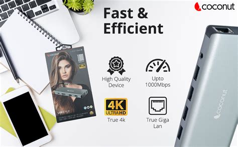 12 in 1 Dock A - Type C Multiport Hub