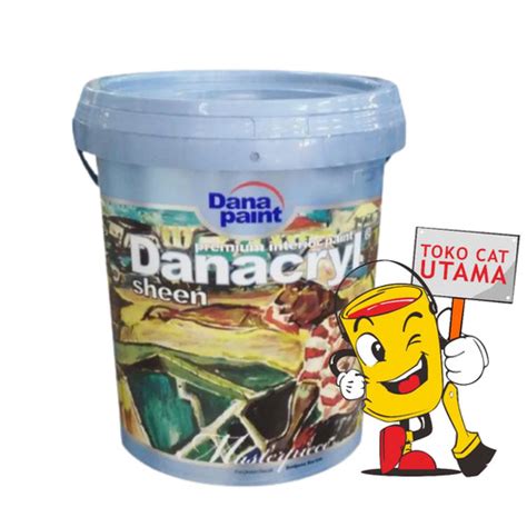 Jual Danapaint Danacryl Sheen Cat Tembok Interior Premium SemiKilap 2,5 ...