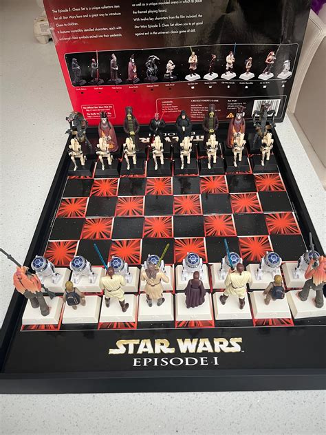 Star Wars A Phantom Menace chess set, a Xmas present from my gf [3024 x ...