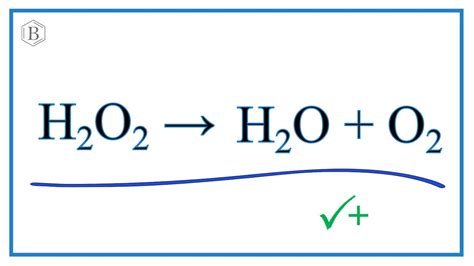Balance H2O2 Yields H2O O2 的图像结果