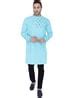 Buy Aqua Blue Kurtas for Men by Kuons Avenue Online | Ajio.com
