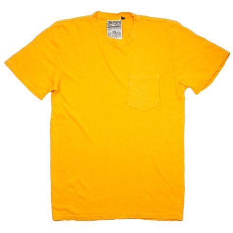 Jungmaven - Baja Pocket Hemp T-shirt 55/45 (7 oz) - Carrot Orange