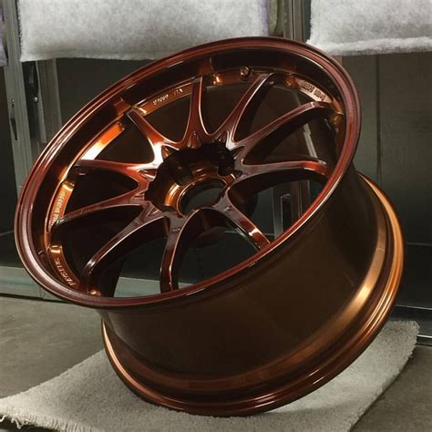 RAYS Wheels in Transparent Copper and Super Chrome Powder Coating | Gallery Project | Prismatic ...