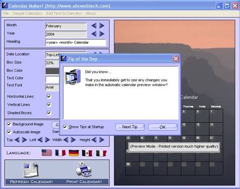 Calendar Making Programs 的图像结果