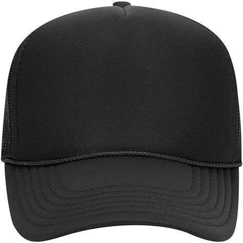 Blank Black Baseball Hat