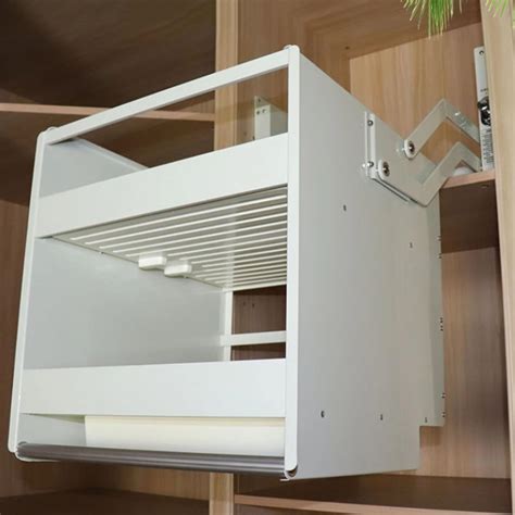 Amazon.com: TXGJWRA 2-Tier Pull Down Shelf, Aluminum Pull Out Shelving ...