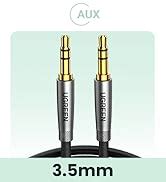 UGREEN 3.5mm 1/8" TRS to Dual 6.35mm 1/4" TS Mono Stereo Y-Cable ...