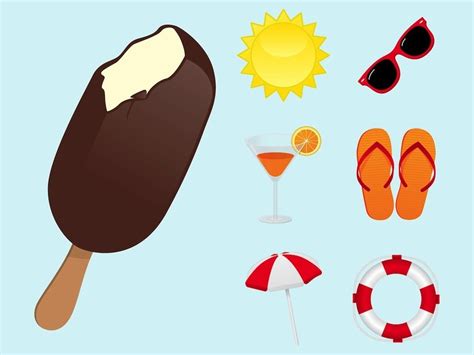 Everything for summer holidays as a picture for clipart free image download