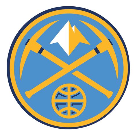 Denver Nuggets Official Logo NBA SVG Basketball League Nuggets | Etsy