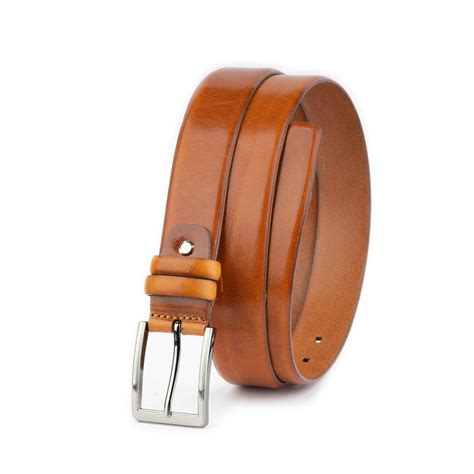 Buy Light Brown Men's Genuine Leather Belt - LeatherBeltsOnline.com