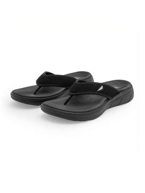 شبشب رياضي بلاستيكي أسود مقاس 42 Sports Plastic Slipper Black Size 42