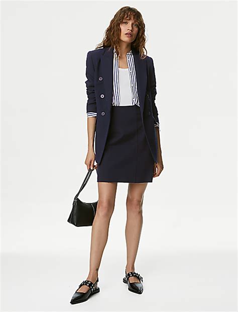 Buy Jersey Mini A-Line Skirt at Marks & Spencer