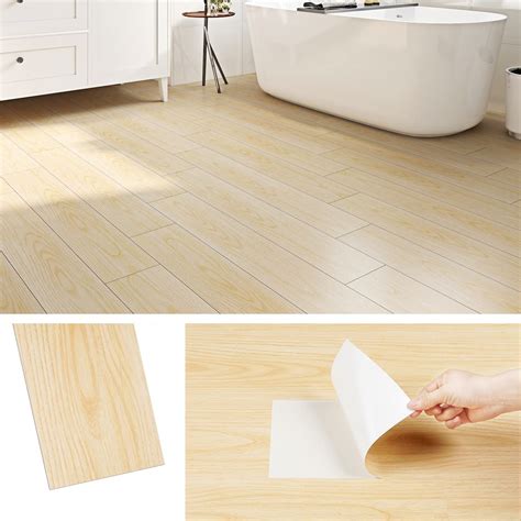Livelynine 16-Tiles 6X36 Light Wood Flooring Peel Philippines | Ubuy