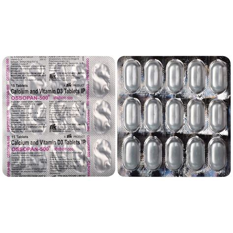 Ossopan 500 - Strip of 15 Tablets : Amazon.in: Health & Personal Care