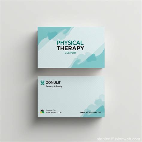 Visiting Card Design For Physiotherapist