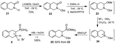Practical and Efficient Synthesis of α-Aminophosphonic Acids Containing ...