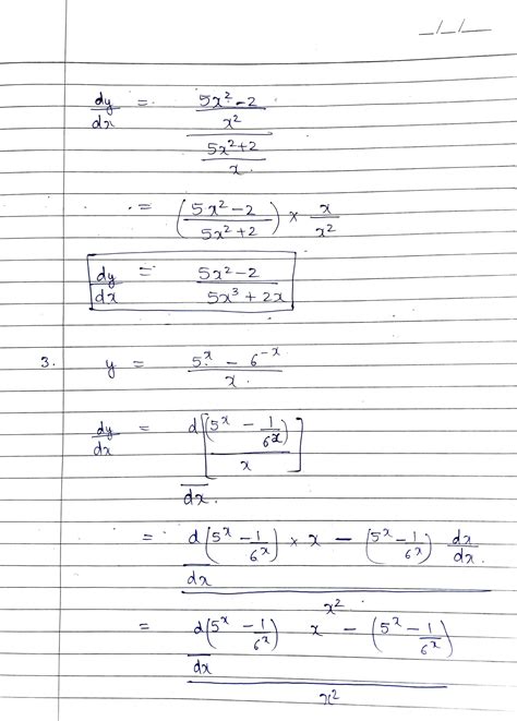 [Solved] . Find the derivative of y = ln (5x + %) (Use symbolic ...