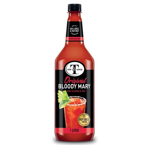 Mr & Mrs T Original Bloody Mary Mix - 1L Bottle Nepal | Ubuy