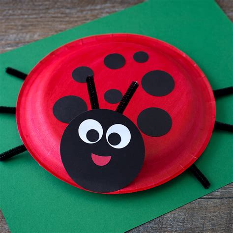 Paper Plate Ladybug Craft For Preschoolers at Sammy Parra blog