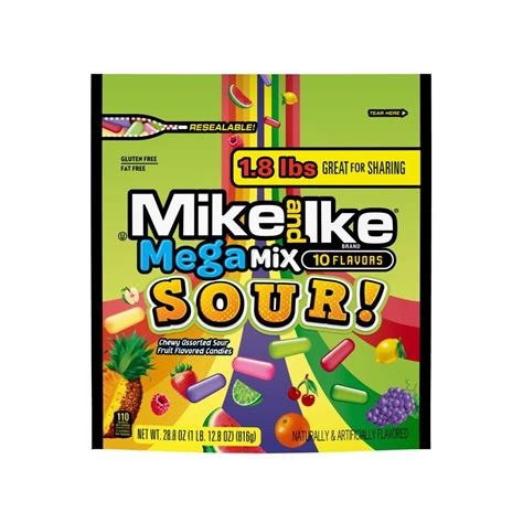 MIKEANDIKE. NEW Mike And Ike Original Fruits & 10 Flavor Mega India | Ubuy