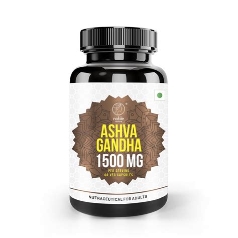 Ashwagandha Capsules with Organic Ashwagandha Extract Powder & Black ...